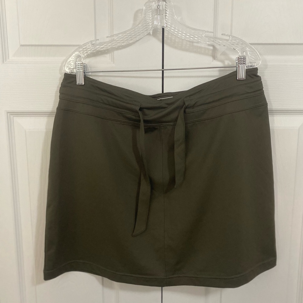 Merrell Dark Green Mini Skirt